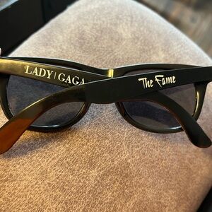 Lady Gaga The Fame Black Women's Sunglasses
